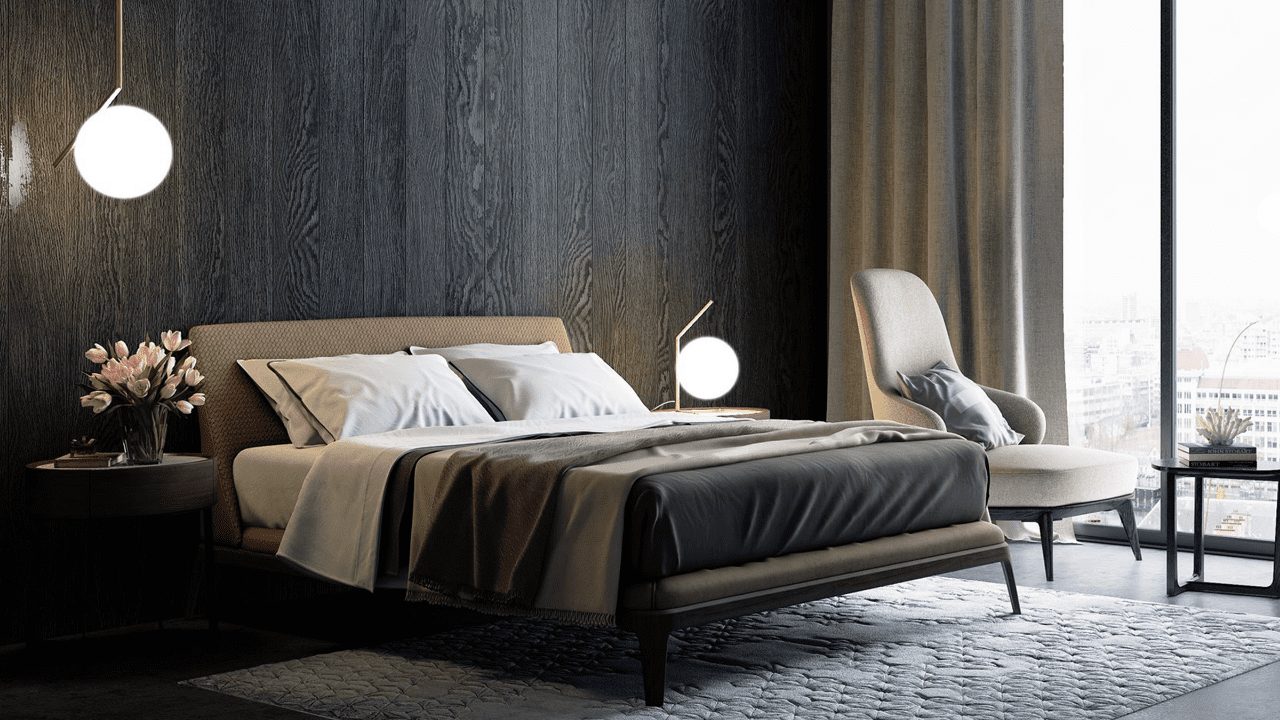 【寝室のデザイン】ぐっすり眠るためのインテリアのポイントの画像